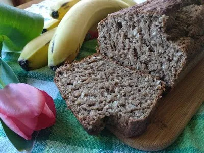 Chlebek bananowy na mące owsianej